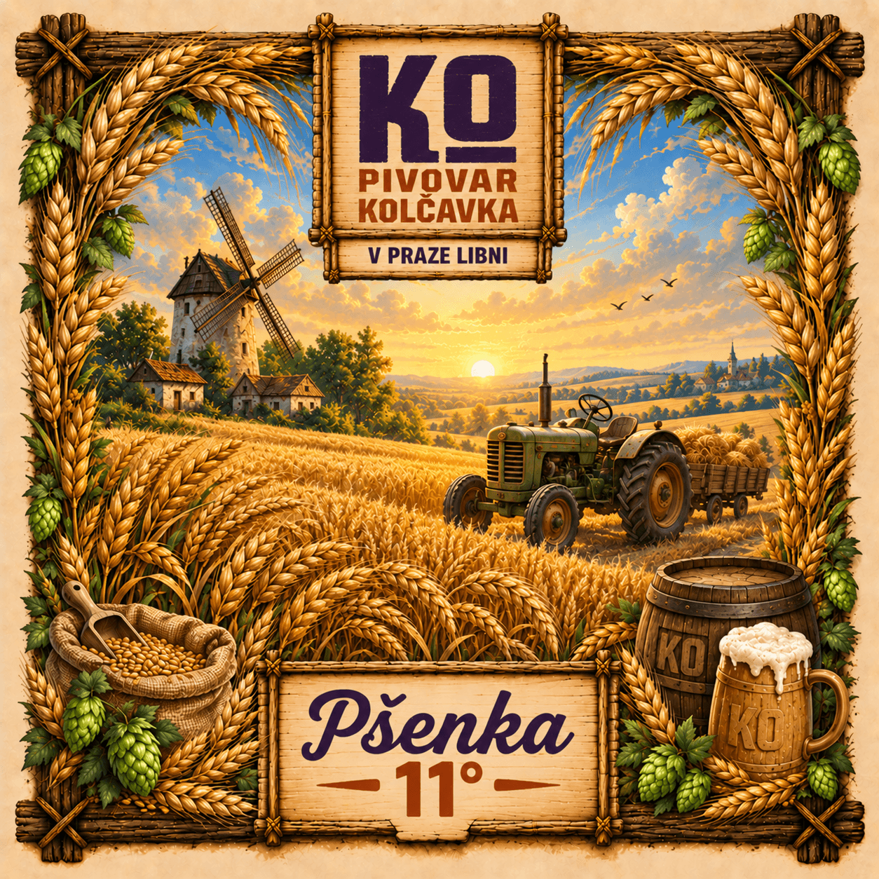 Pšenka 11°